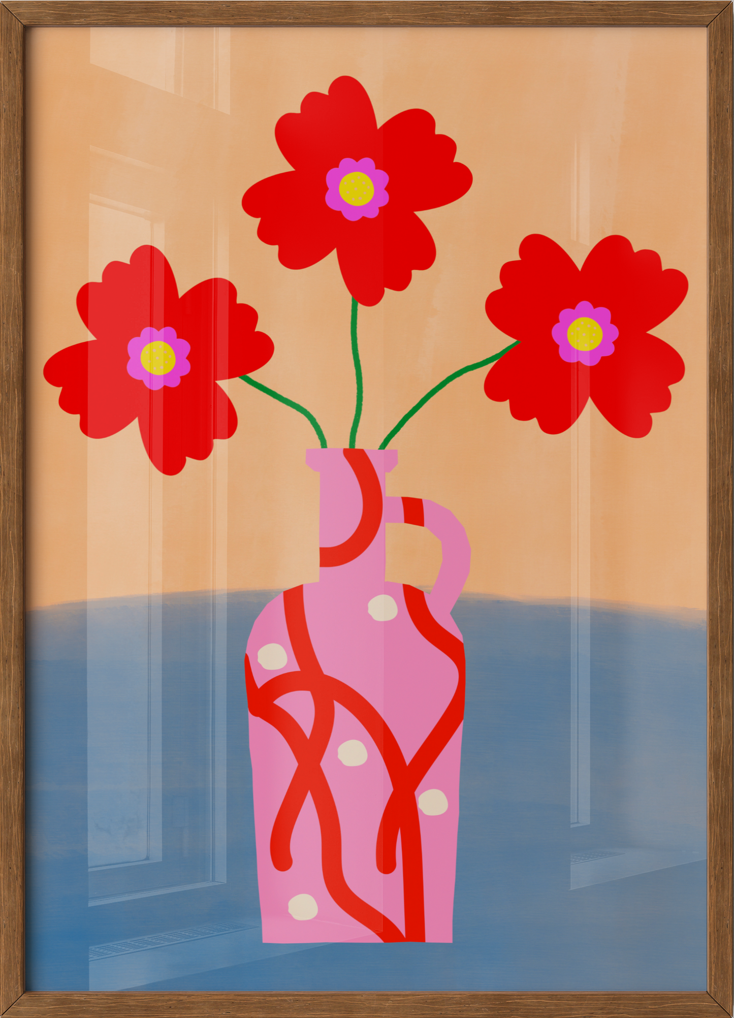 Abstract flowers