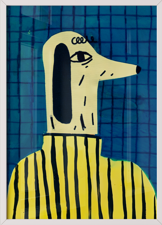 Abstract dog